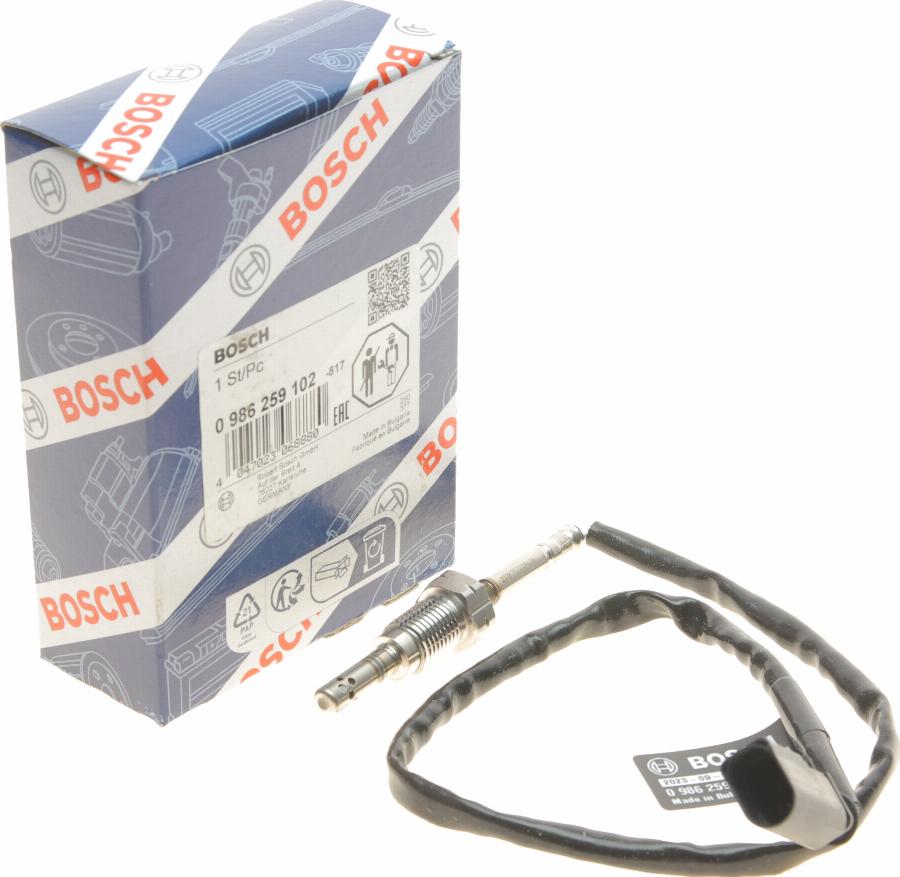 BOSCH 0 986 259 102 - CZUJNIK TEMP. SPALIN VW TRANSPORTER 2.0TDI