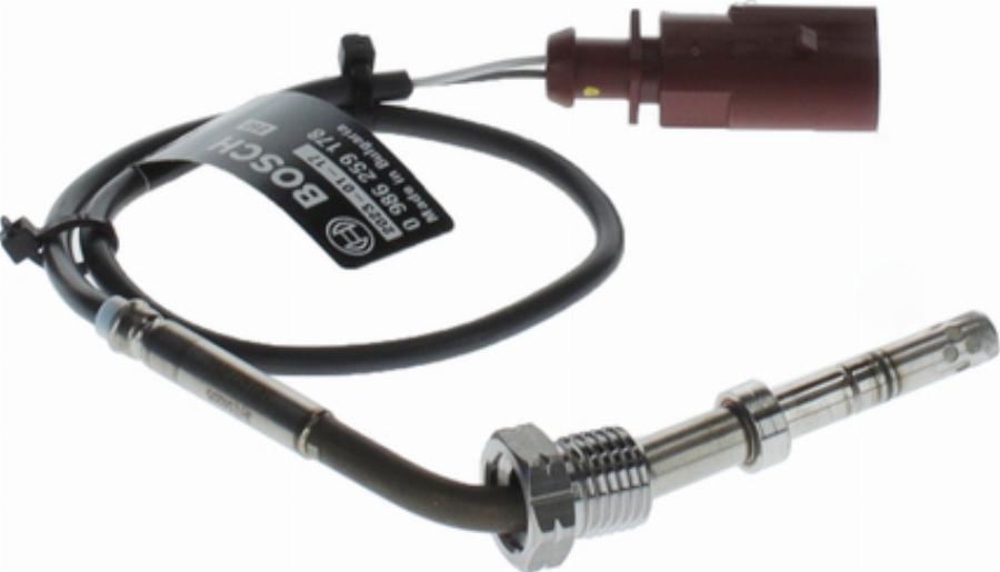 BOSCH 0 986 259 178 - Czujnik temperatury spalin