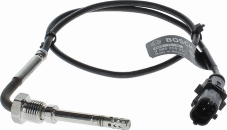 BOSCH 0 986 259 251 — Czujnik, temperatura spalin