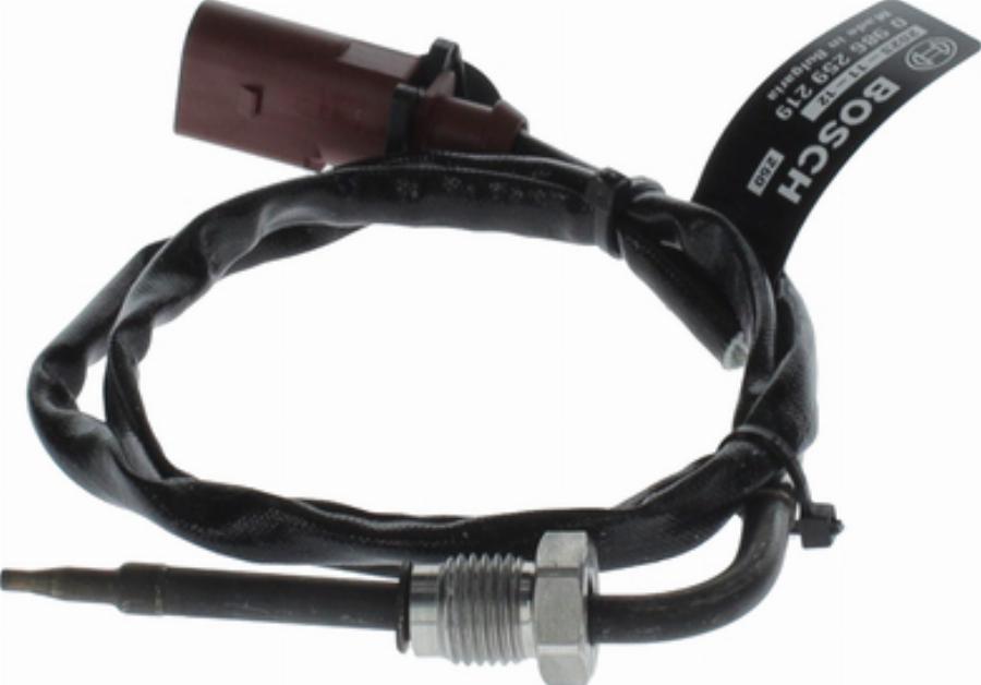 BOSCH 0 986 259 219 - CZUJNIK TEMP. SPALIN VW CRAFTER-GRAND CALIFORNIA CAMPER 2.0 TDI 16-