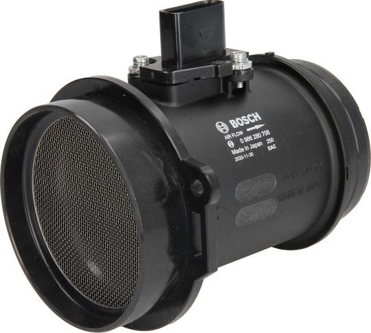BOSCH 0 986 280 708 - Przepływomierz powietrza