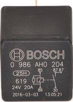 BOSCH 0 986 AH0 204 — Przekaźnik, prąd pracy