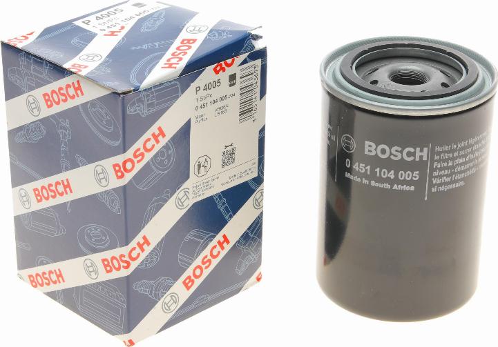 BOSCH 0 451 104 005 — Filtr oleju