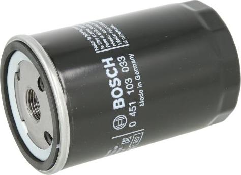 BOSCH 0 451 103 033 — Filtr oleju