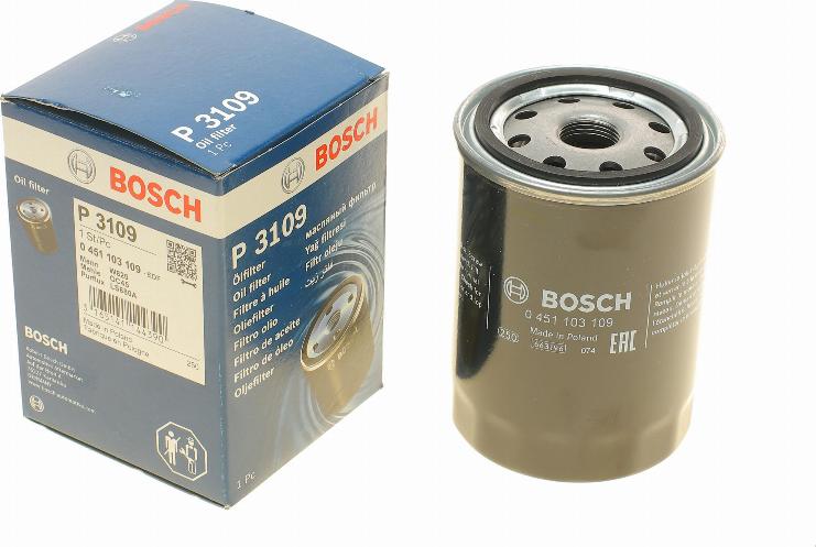 BOSCH 0 451 103 109 — Filtr oleju