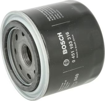 BOSCH 0 451 103 316 — Filtr oleju