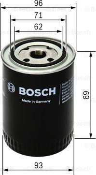BOSCH 0 451 103 274 - FILTR OLEJU FORD 2.9 SCORPIO