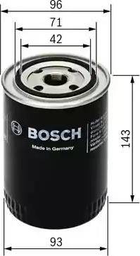 BOSCH 0 451 203 236 - Filtr oleju
