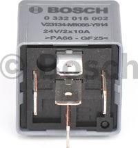 BOSCH 0 332 015 002 - Przekaźnik uniwersalny