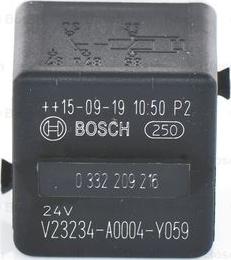 BOSCH 0 332 209 216 - Przekaźnik uniwersalny