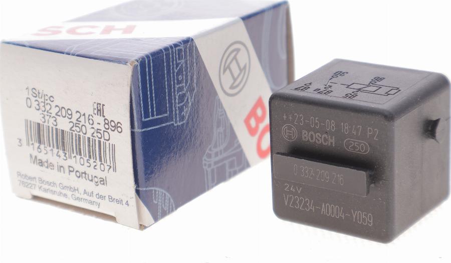 BOSCH 0 332 209 216 - Przekaźnik uniwersalny