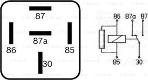 BOSCH 0 332 209 216 - Przekaźnik uniwersalny