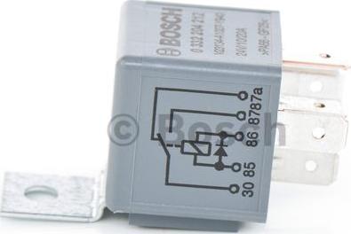 BOSCH 0 332 204 212 - Przekaźnik, prąd pracy
