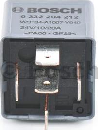 BOSCH 0 332 204 212 - Przekaźnik, prąd pracy