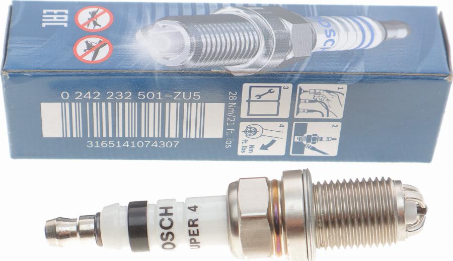 BOSCH 0 242 232 501 — Świeca zapłonowa