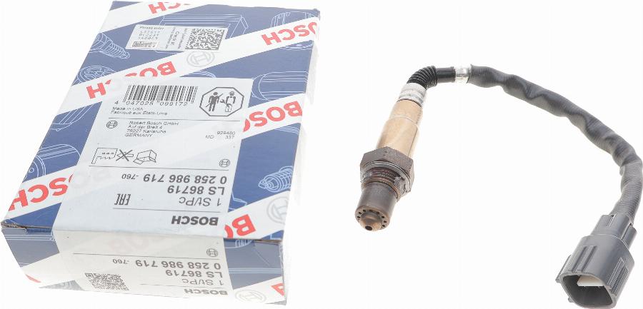 BOSCH 0 258 986 719 — Sonda lambda