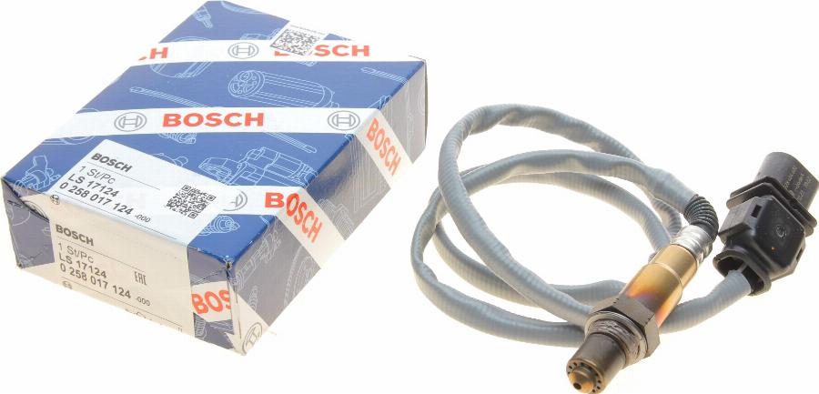 BOSCH 0 258 017 124 — Sonda lambda