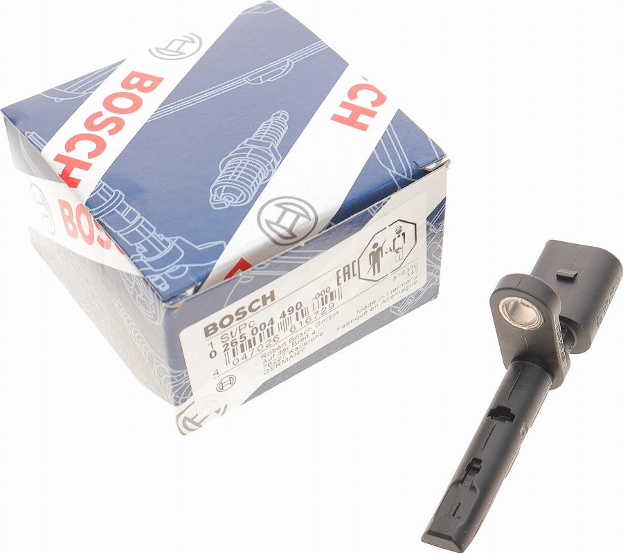 BOSCH 0 265 004 490 - CZUJNIK ABS AUDI P. A4 B9-A5-A6 C8-A7-A8 D5-E-TRON-Q5-Q7-Q8-Q8 E-TRON-BENTLEY BENTAYGA-VW TOUAREG 1.4-6.0 15- LE-PR