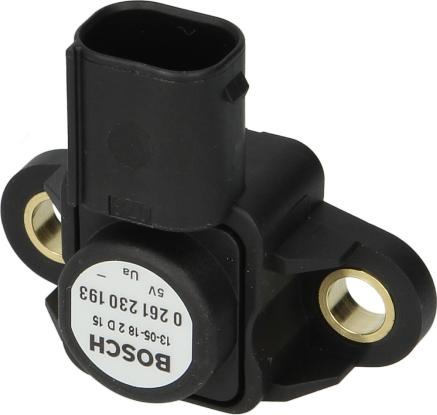 BOSCH 0 261 230 193 — Czujnik, ciśnienie doładowania