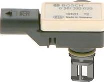 BOSCH 0 261 232 020 - Czujnik ciśnienia w kolekt. ssącym
