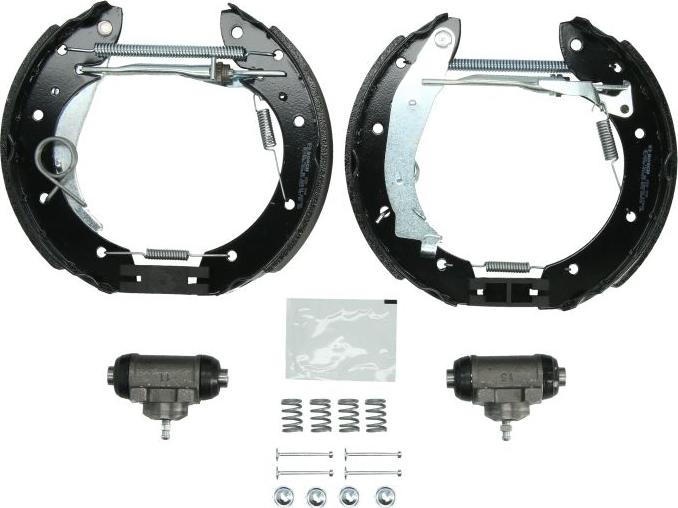 BOSCH 0 204 114 556 — Zestaw szczęk hamulcowych