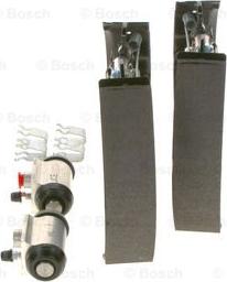 BOSCH 0 204 114 694 - ZESTAW SZCZĘK HAM. RENAULT TWINGO 1.2-1.5 DCI 12- KPL. Z CYLINDERKAMI