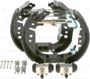 BOSCH 0 204 114 695 — Zestaw szczęk hamulcowych
