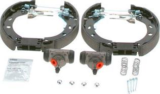 BOSCH 0 204 114 649 — Zestaw szczęk hamulcowych