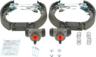 BOSCH 0 204 114 645 — Zestaw szczęk hamulcowych