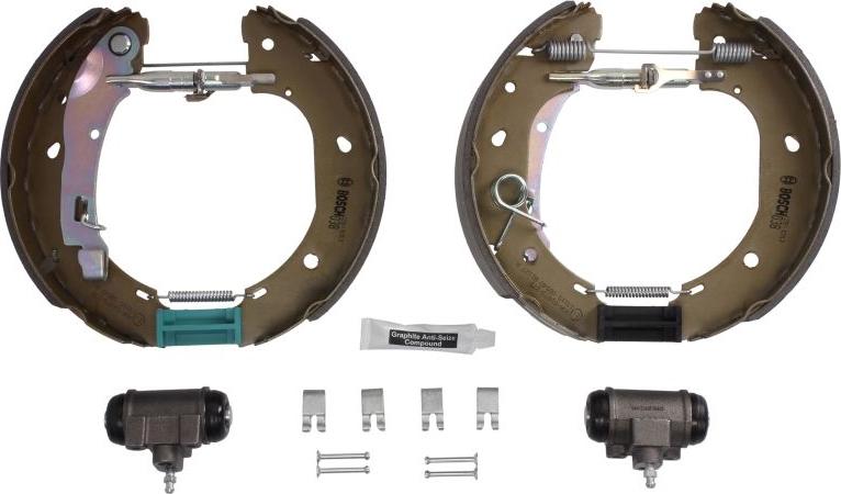BOSCH 0 204 114 646 — Zestaw szczęk hamulcowych
