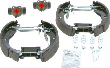 BOSCH 0 204 114 659 — Zestaw szczęk hamulcowych