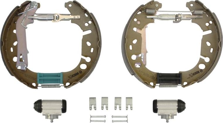 BOSCH 0 204 114 655 - Zestaw eksp. bębna szczęki. cylinderki. sprężyny