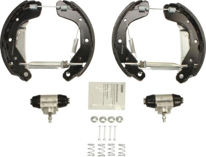 BOSCH 0 204 114 651 — Zestaw szczęk hamulcowych