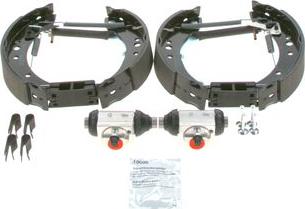 BOSCH 0 204 114 665 — Zestaw szczęk hamulcowych