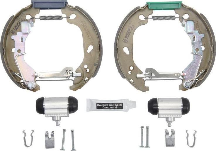BOSCH 0 204 114 617 — Zestaw szczęk hamulcowych