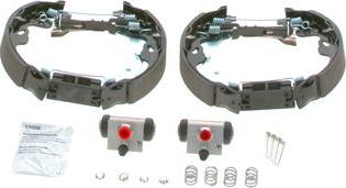 BOSCH 0 204 114 689 — Zestaw szczęk hamulcowych