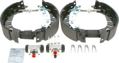 BOSCH 0 204 114 688 — Zestaw szczęk hamulcowych