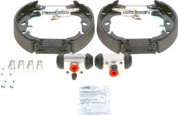 BOSCH 0 204 114 683 — Zestaw szczęk hamulcowych
