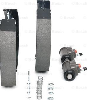 BOSCH 0 204 114 631 - ZESTAW SZCZĘK HAM. BMW 3 E36 1.6 94-00 KPL. Z CYLINDERKAMI