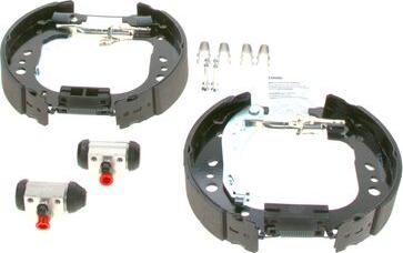 BOSCH 0 204 114 706 — Zestaw szczęk hamulcowych