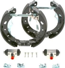 BOSCH 0 204 114 701 — Zestaw szczęk hamulcowych