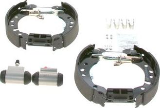 BOSCH 0 204 114 708 - ZESTAW SZCZĘK HAM. RENAULT TWINGO 1.0 14-19 KPL. Z CYLINDERKAMI