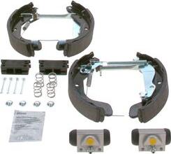 BOSCH 0 204 114 710 — Zestaw szczęk hamulcowych