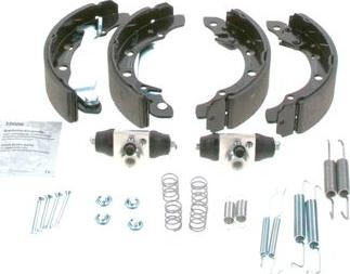 BOSCH 0 204 113 590 - Zestaw szczęk hamulcowych