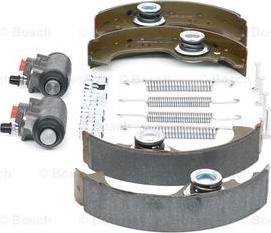BOSCH 0 204 113 501 - ZESTAW SZCZĘK HAM. FIAT CINQUECENTO-PANDA 0.7-1.1 86-98 KPL. Z CYLINDERKAMI