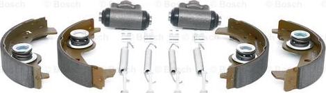 BOSCH 0 204 113 501 - ZESTAW SZCZĘK HAM. FIAT CINQUECENTO-PANDA 0.7-1.1 86-98 KPL. Z CYLINDERKAMI