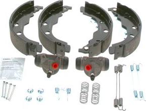 BOSCH 0 204 113 669 - Zestaw szczęk hamulcowych