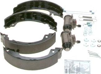 BOSCH 0 204 113 749 - Zestaw szczęk hamulcowych