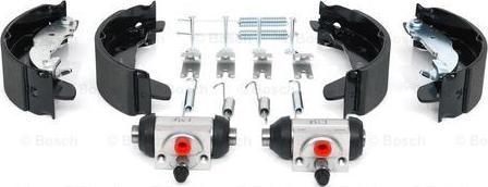 BOSCH 0 204 113 742 - Zestaw szczęk hamulcowych