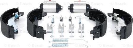 BOSCH 0 204 113 742 - Zestaw szczęk hamulcowych
